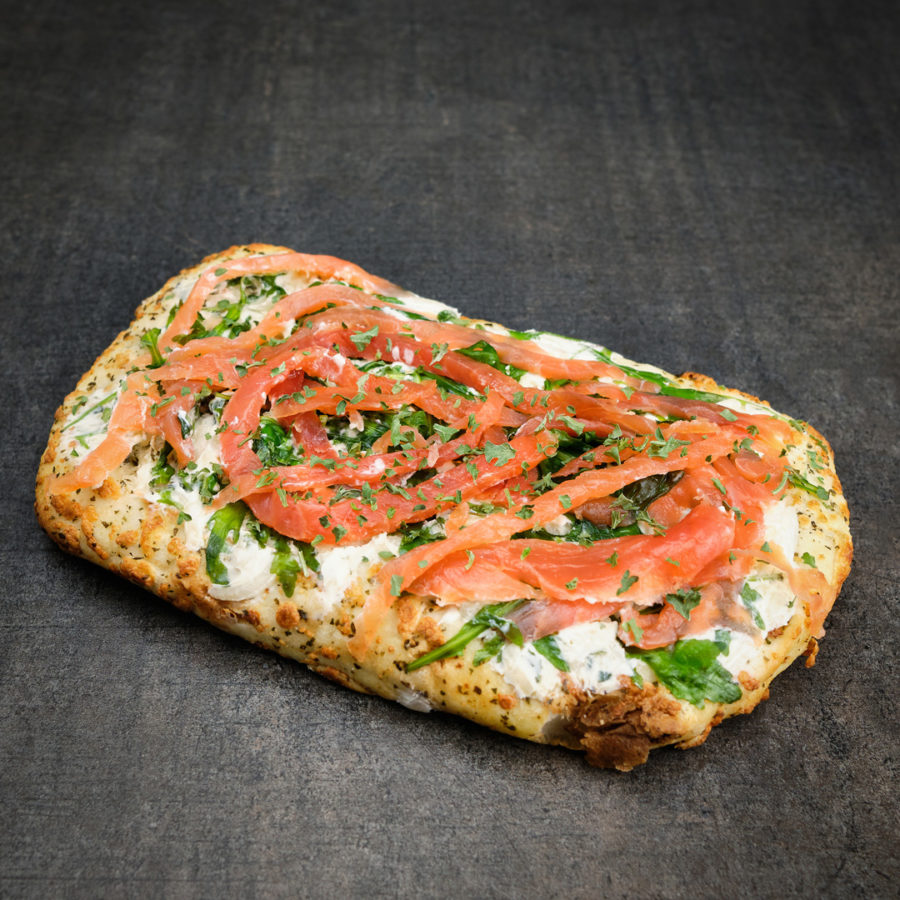 Focaccia met zalm - VisDirect